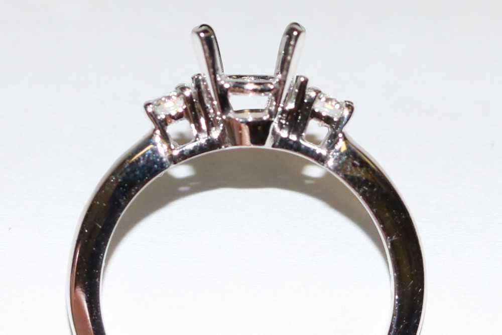 Jabel Diamond Semi-Mount Engagement Ring