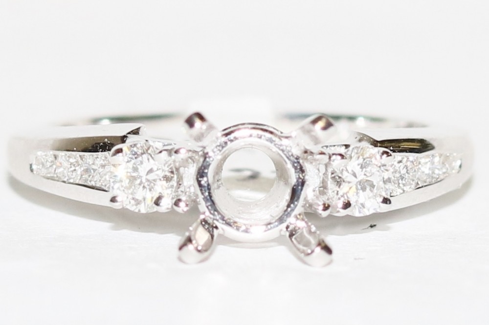 Jabel Diamond Semi-Mount Engagement Ring