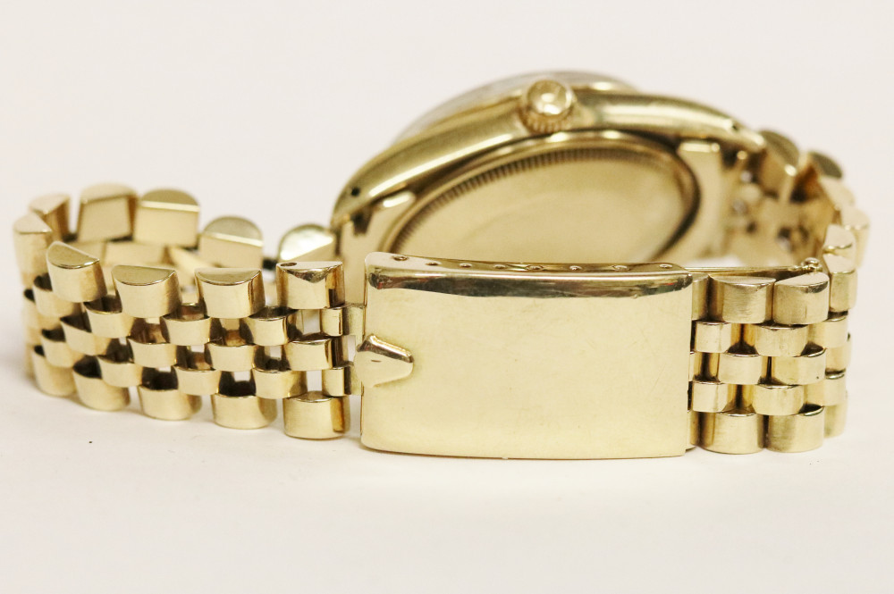 Rolex Date Oyster Perpetual 14kt Yellow Gold
