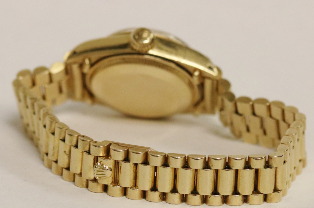 Rolex Datejust 26mm Champagne Stick Dial