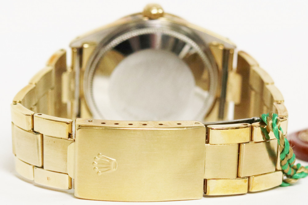 Rare Rolex Oyster Perpetual Date 14k 250 Micron Plated 15505