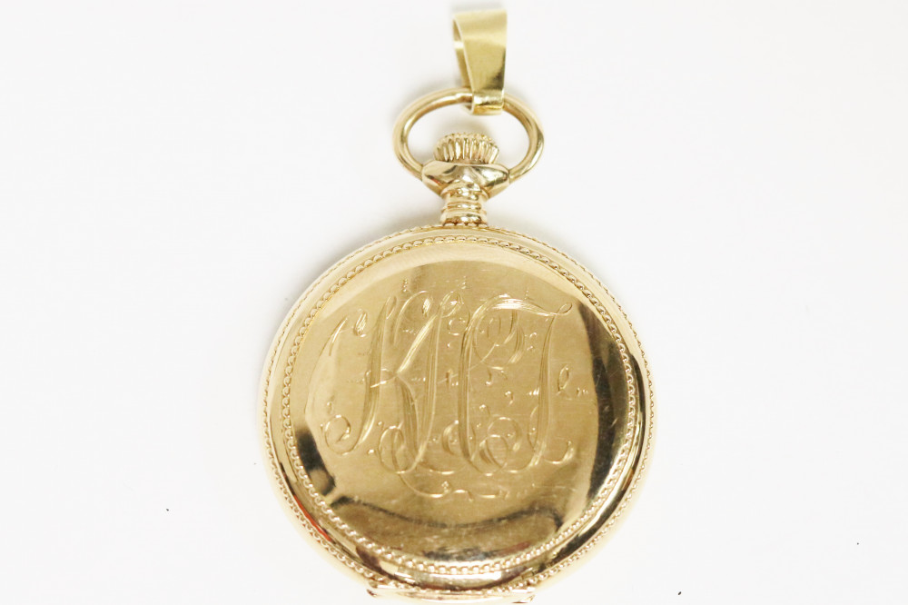 Ladies Waltham Pendant Watch 14kt. 1913