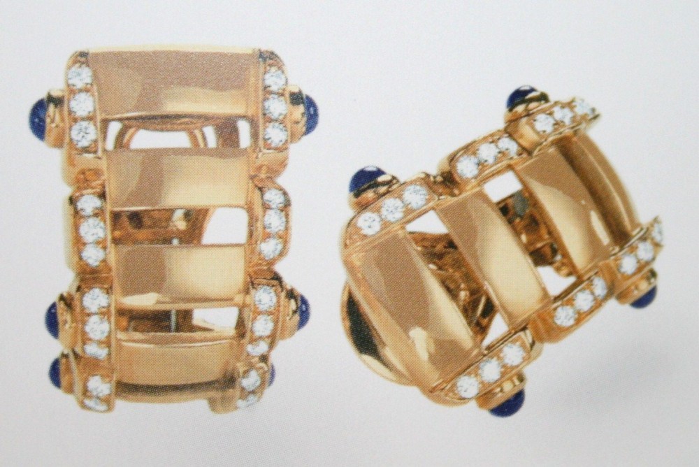Patek Philippe Rose Gold Twenty~4 Earrings