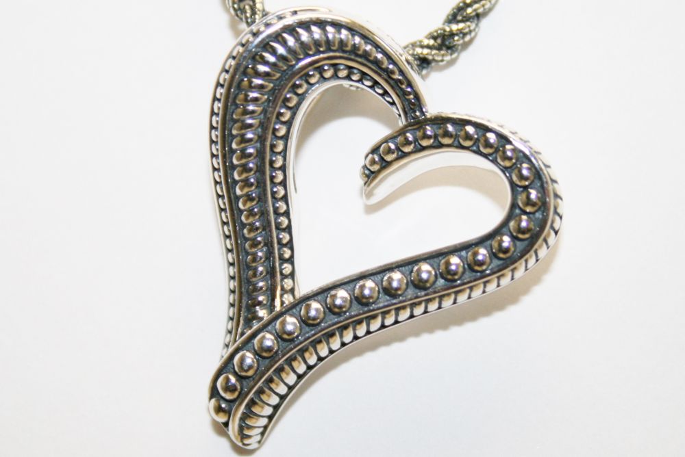 John Atencio Verona Heart Pendant