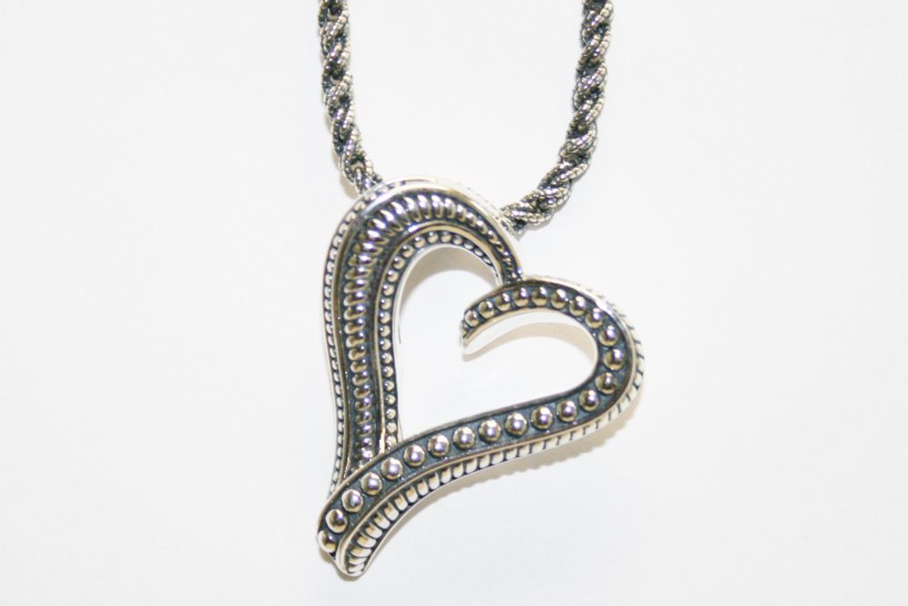 John Atencio Verona Heart Pendant