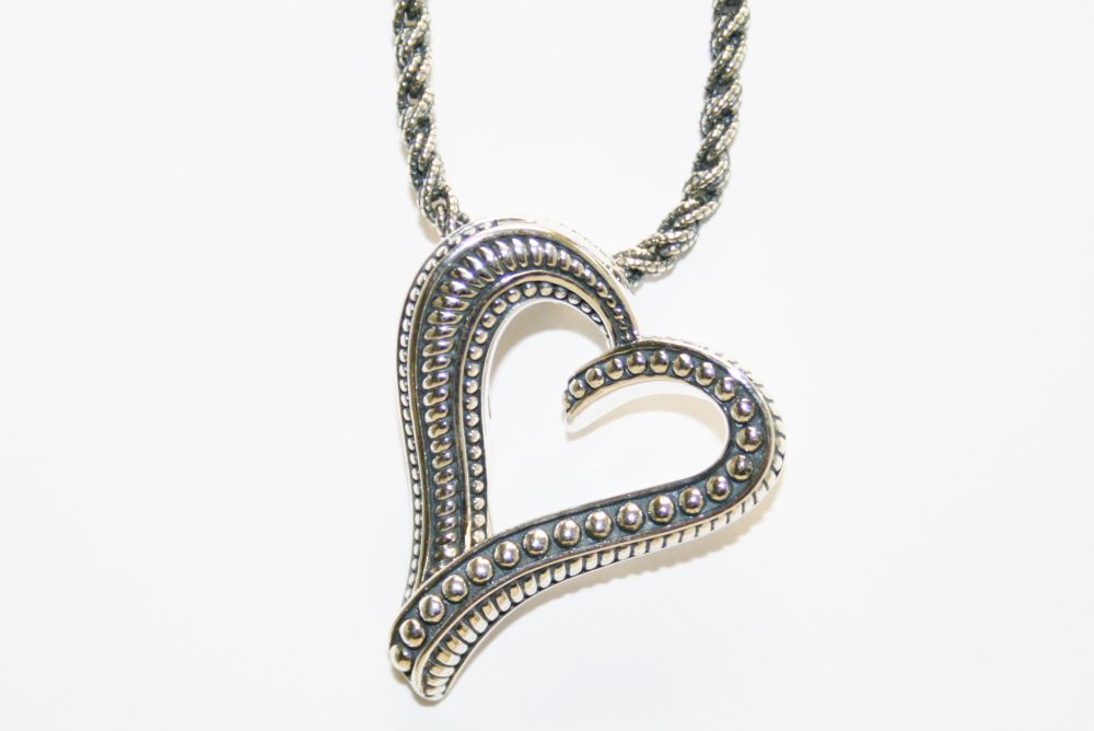 John Atencio Verona Heart Pendant