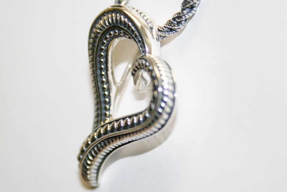 John Atencio Verona Heart Pendant