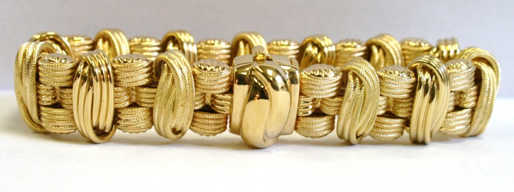 Citra 18K Yellow Gold Link Bracelet