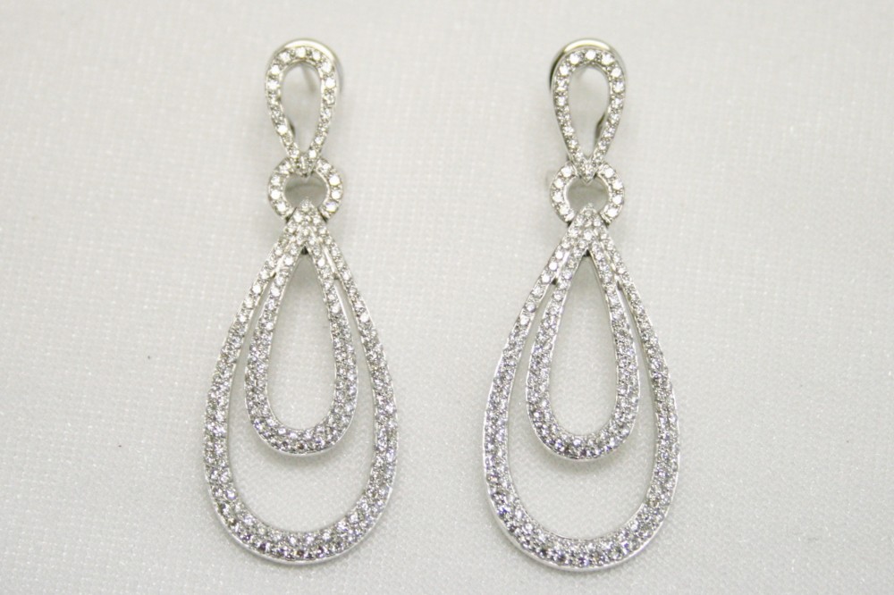 Simon G Diamond Earrings
