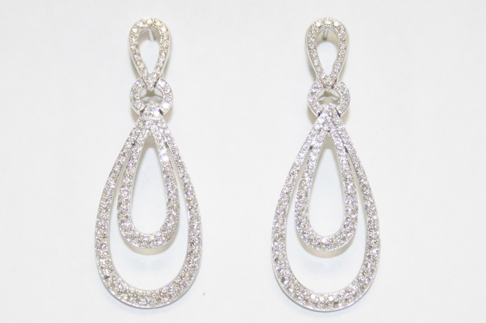 Simon G Diamond Earrings