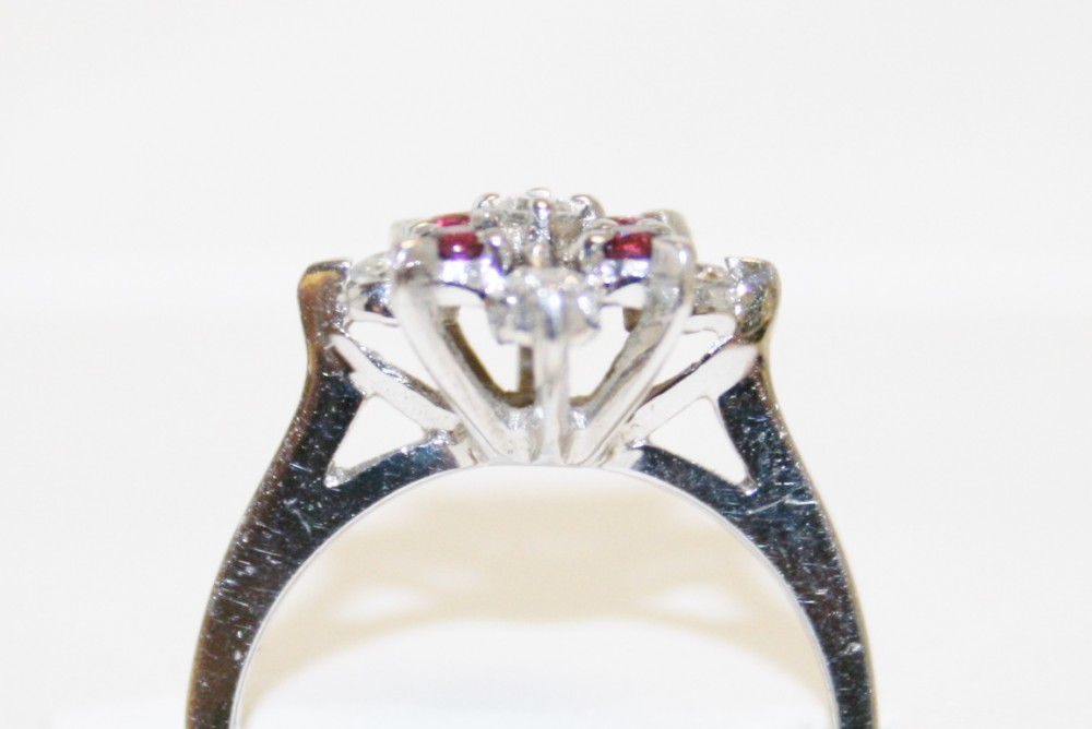 Diamond and Ruby Ring