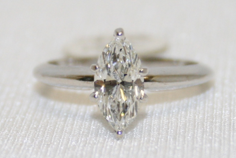 Marquise Diamond Solitaire – 1.18ct.