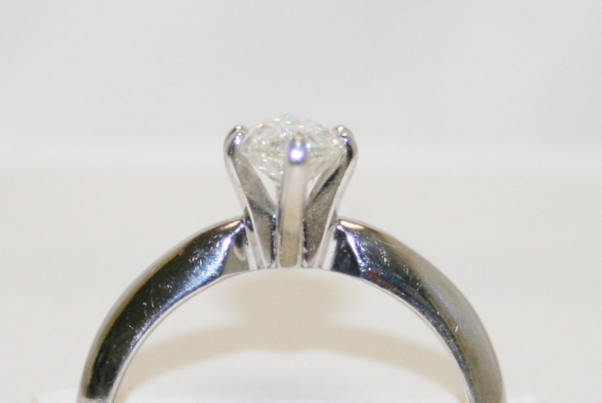 Marquise Diamond Solitaire – 1.18ct.