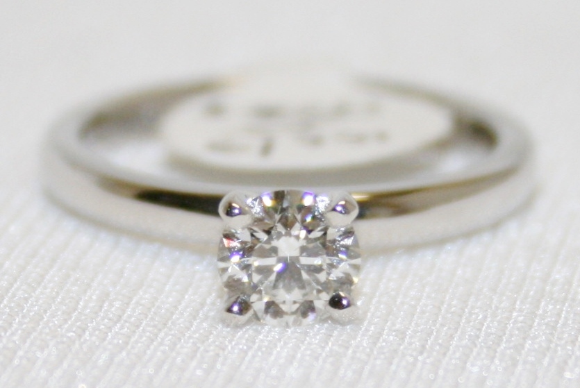 Diamond Solitaire Ring – 0.65ct.