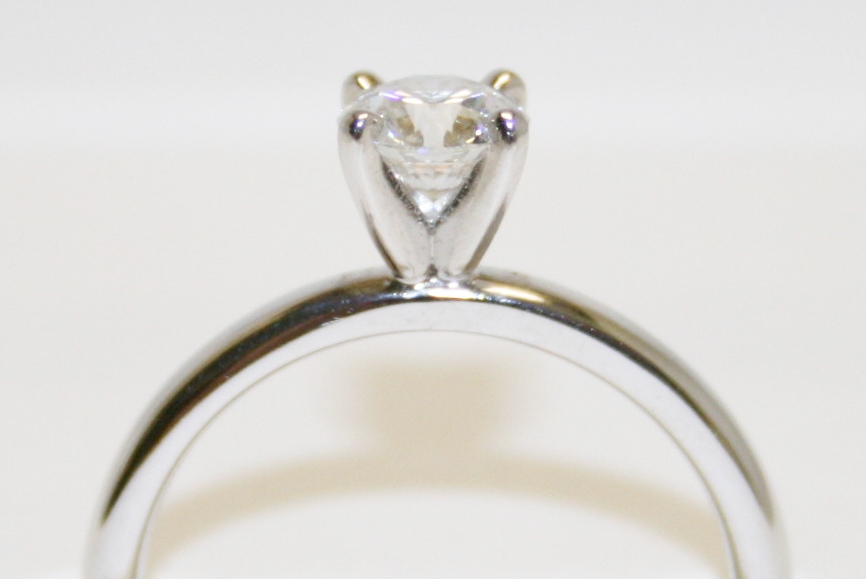 Diamond Solitaire Ring – 0.65ct.