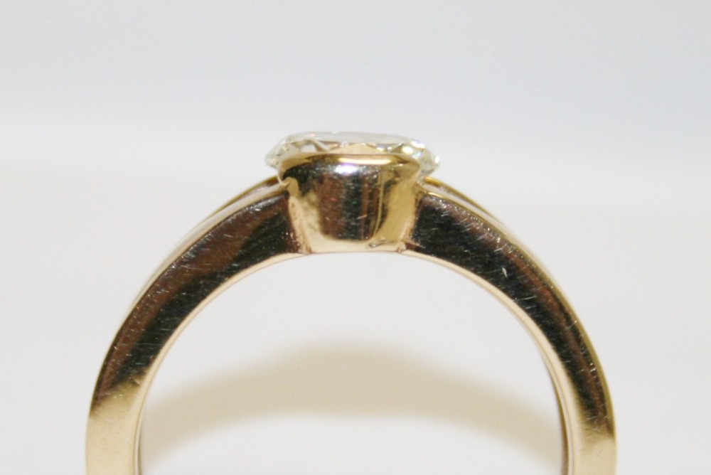 Oval Diamond Ring – 0.75ct.