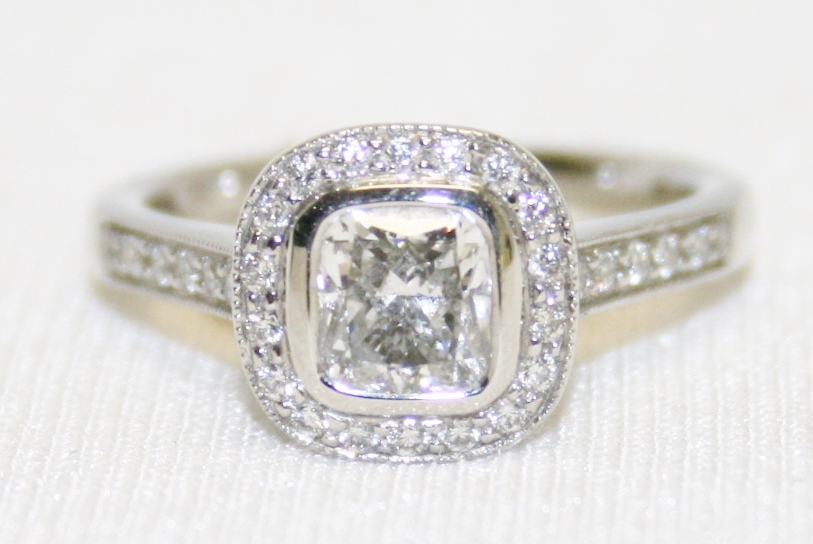 Kimberly Micro Cluster Diamond Ring – 1.05 ct.