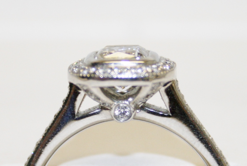 Kimberly Micro Cluster Diamond Ring – 1.05 ct.