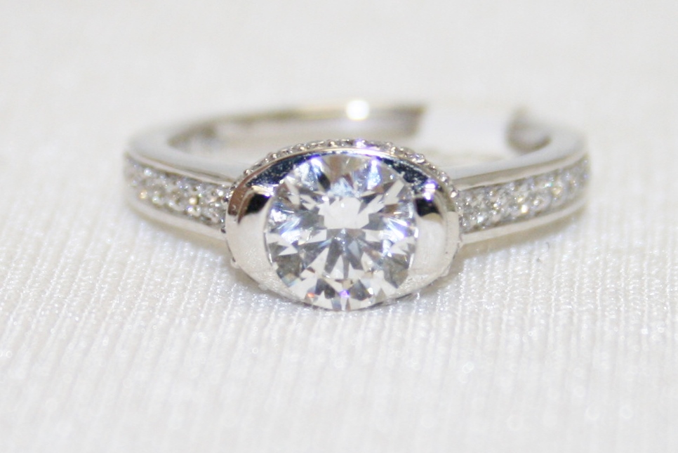 John Atencio Diamond Elation Engagement Ring