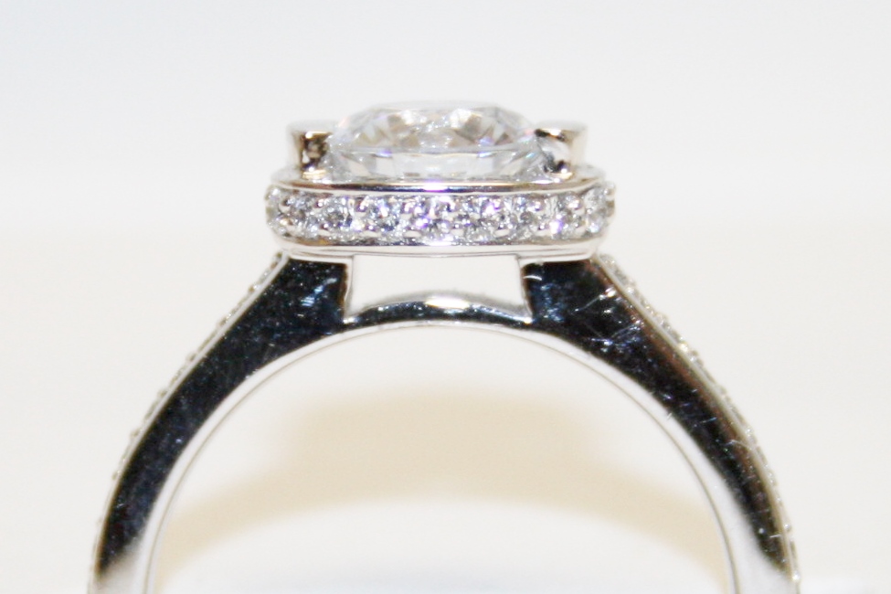 John Atencio Diamond Elation Engagement Ring