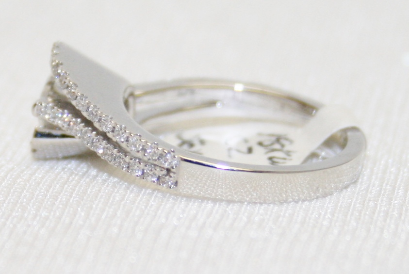 John Atencio Bellissma Pave Semi-Mount Ring