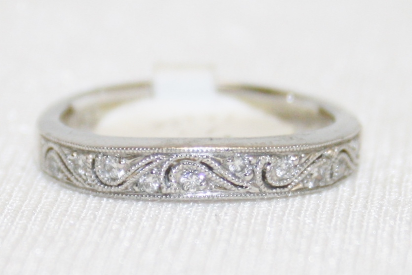 Simon G. Diamond Wedding Band
