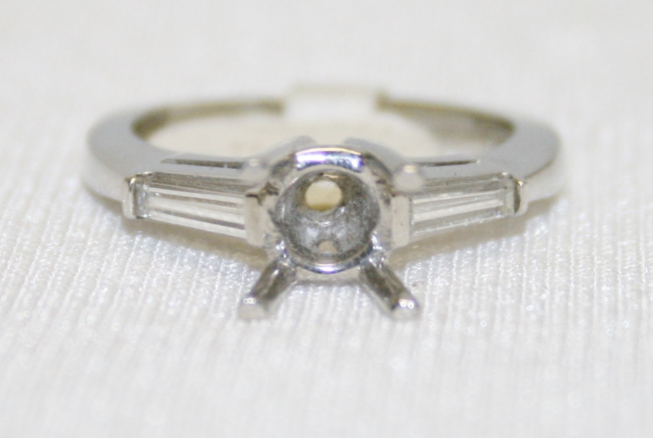 Martin Flyer Diamond Semi-Mount Ring