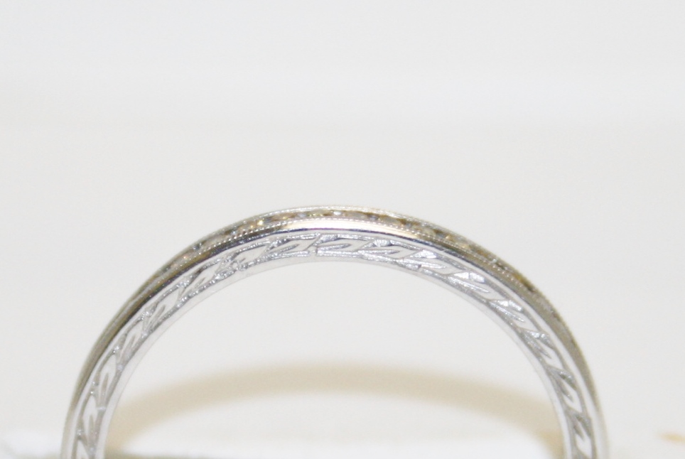 Natural Fancy Yellow Channel Set Diamond Wedding Band