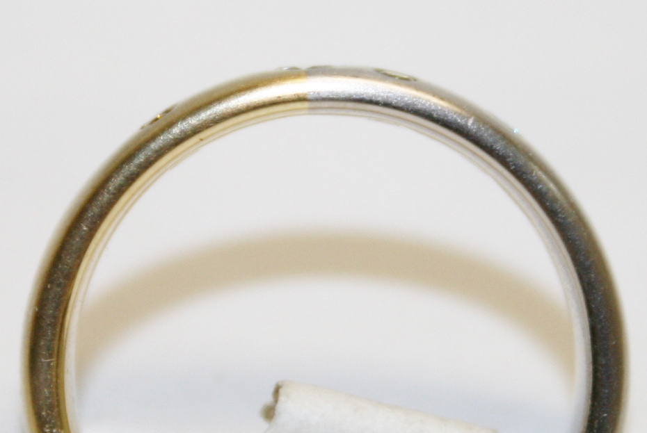 5mm Wedding Band with Fancy Color Diamonds