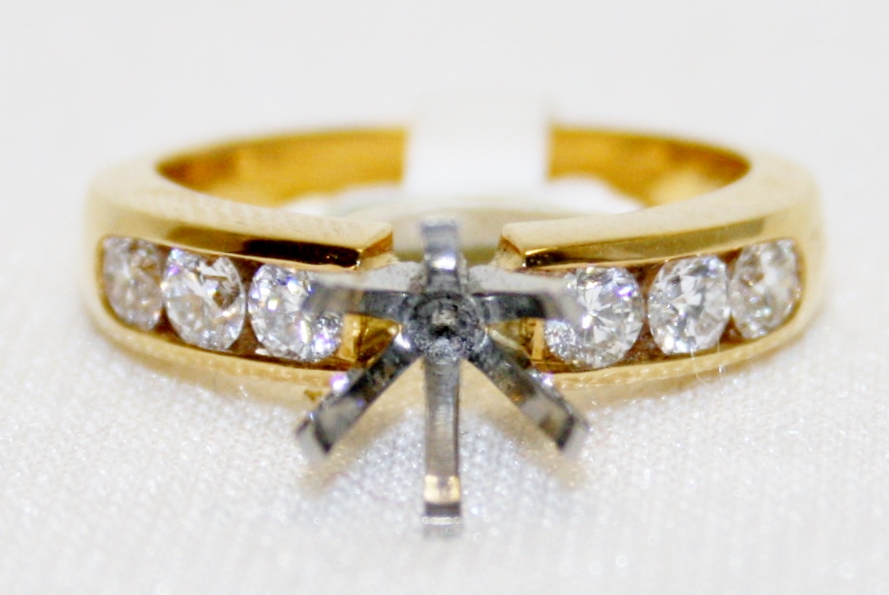 Jabel Diamond Semi-Mount Engagement Ring