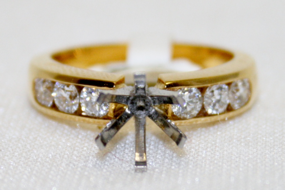 Jabel Diamond Semi-Mount Engagement Ring
