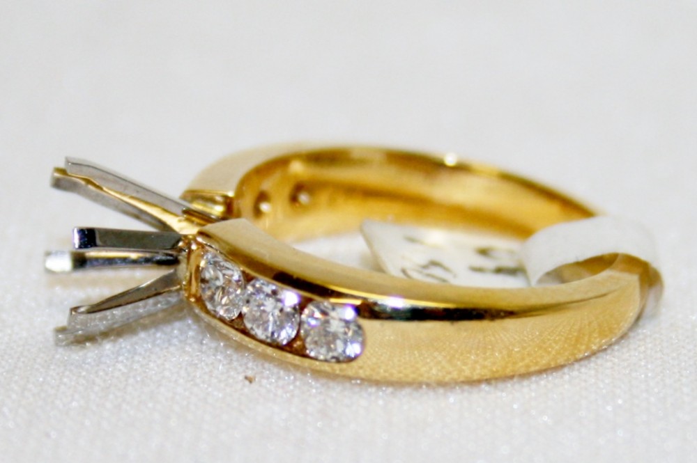 Jabel Diamond Semi-Mount Engagement Ring