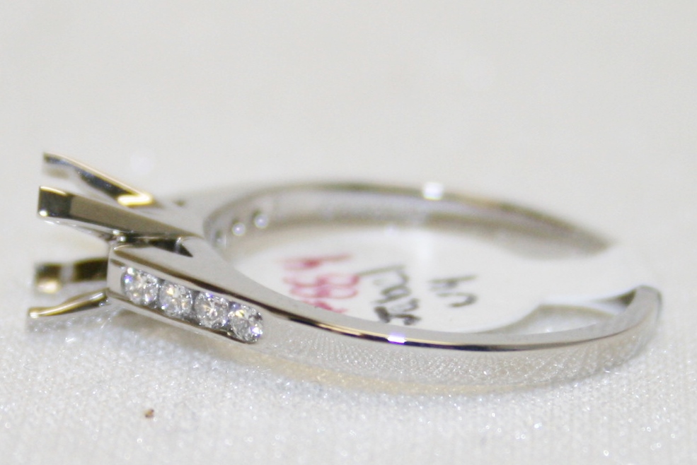 Jabel Diamond Semi-Mount Engagement Ring