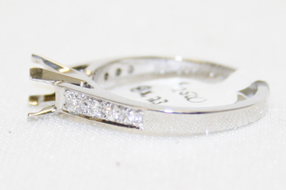 Jabel Diamond Semi-Mount Engagement Ring