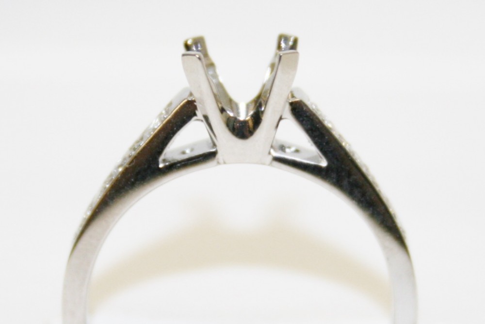 Jabel Diamond Semi-Mount Engagement Ring