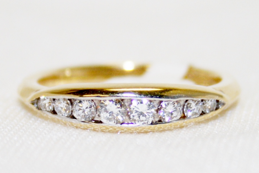 Diamond Wedding Band