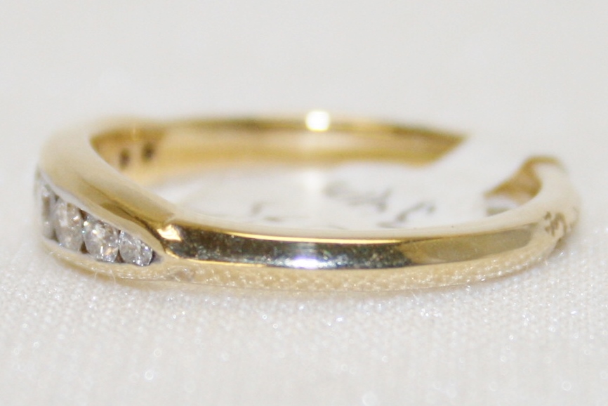 Diamond Wedding Band