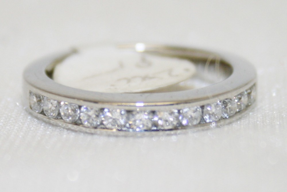 Martin Flyer Diamond Wedding Band – 0.50ct. Total Diamond Weight