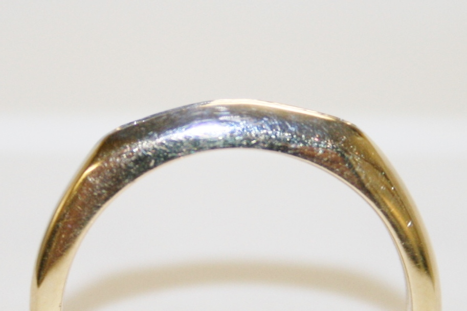 Channel Set Diamond Wedding Band – 0.07ct Total Diamond Weight