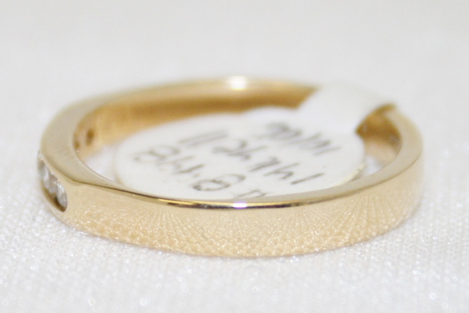 Channel Set Diamond Band – 0.18ct. Total Diamond Weight