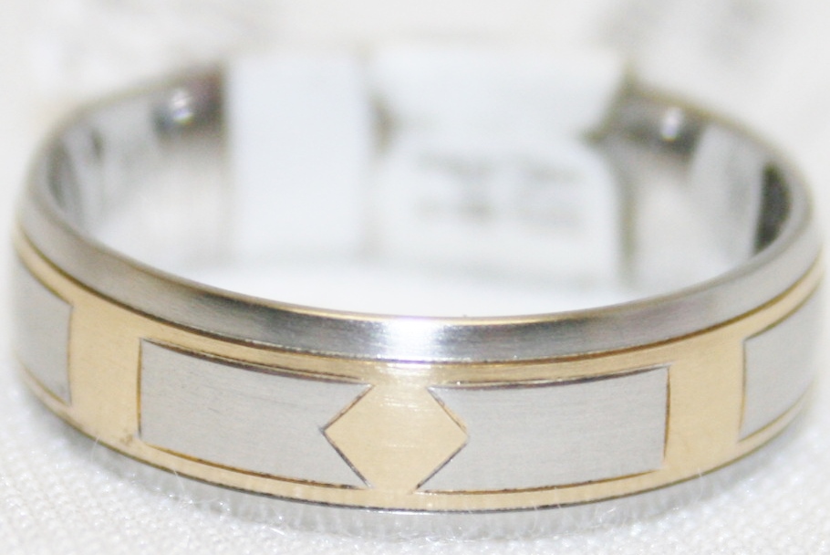 Two Tone Christian Bauer Wedding Band