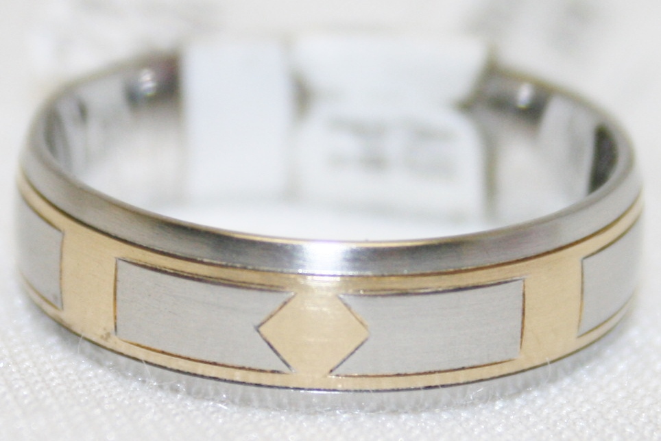 Two Tone Christian Bauer Wedding Band