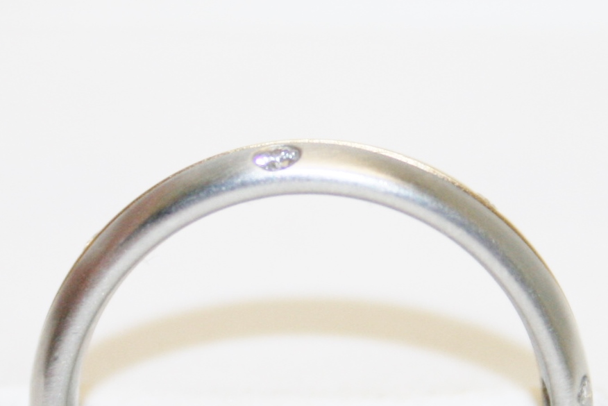 4mm Christian Bauer Two Tone Diamond Wedding Band