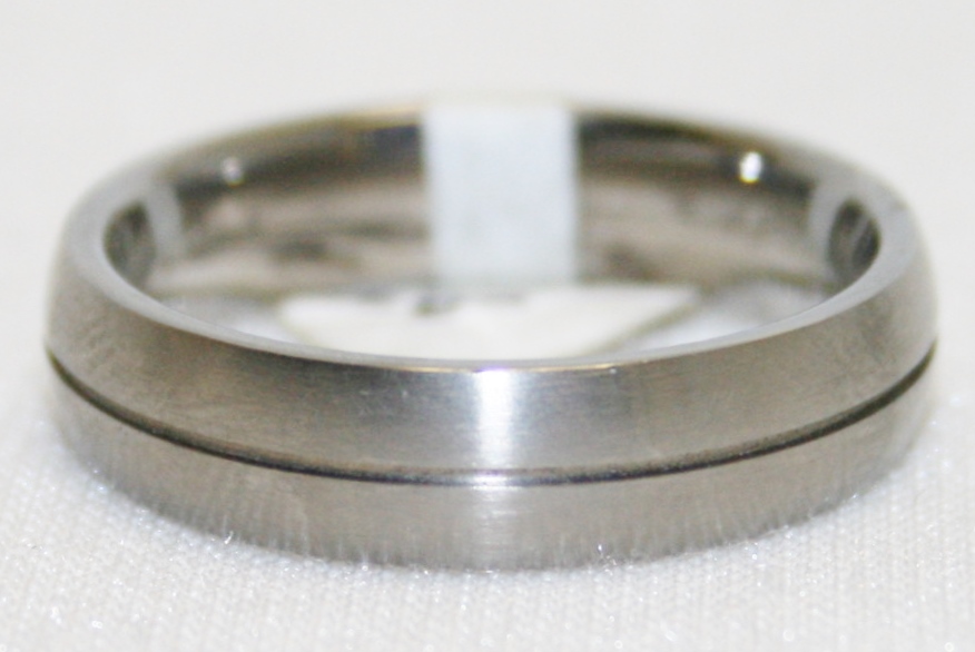 Satin Finish Titanium Band 6mm