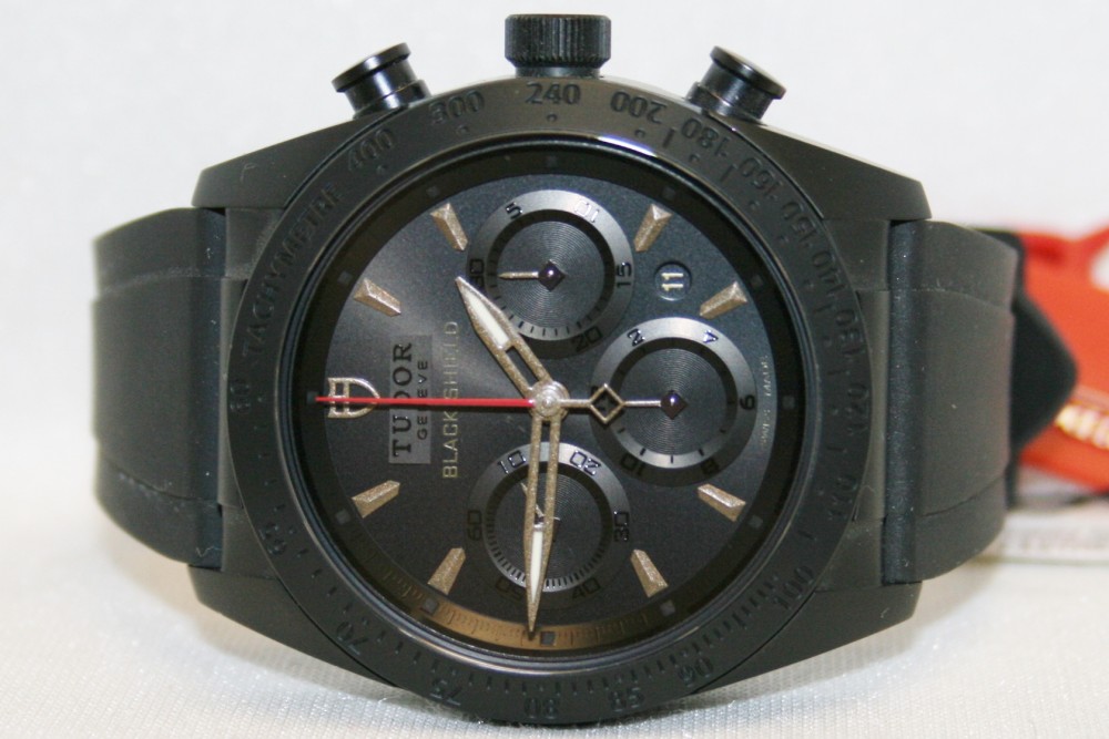 Tudor Ceramic Black Shield 42mm