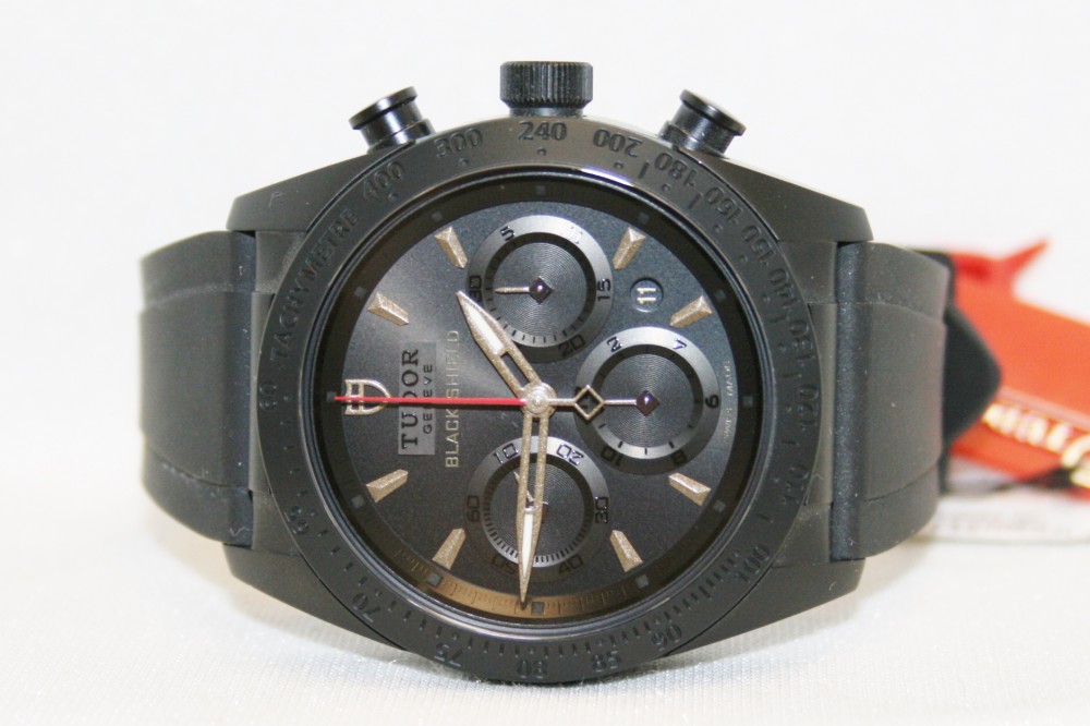 Tudor Ceramic Black Shield 42mm