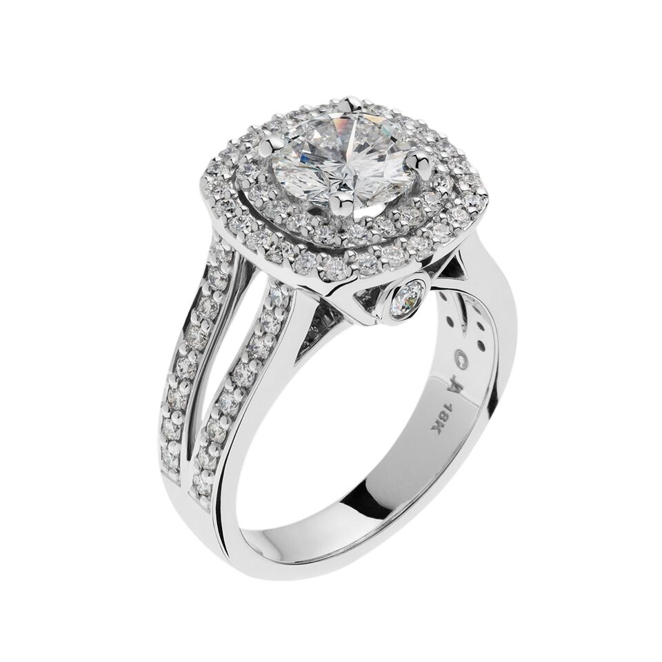 John Atencio Cashmere Semi-Mount Engagement Ring
