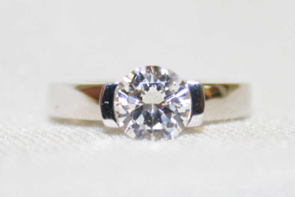 John Atencio Delicia Semi-Mount Engagement Ring