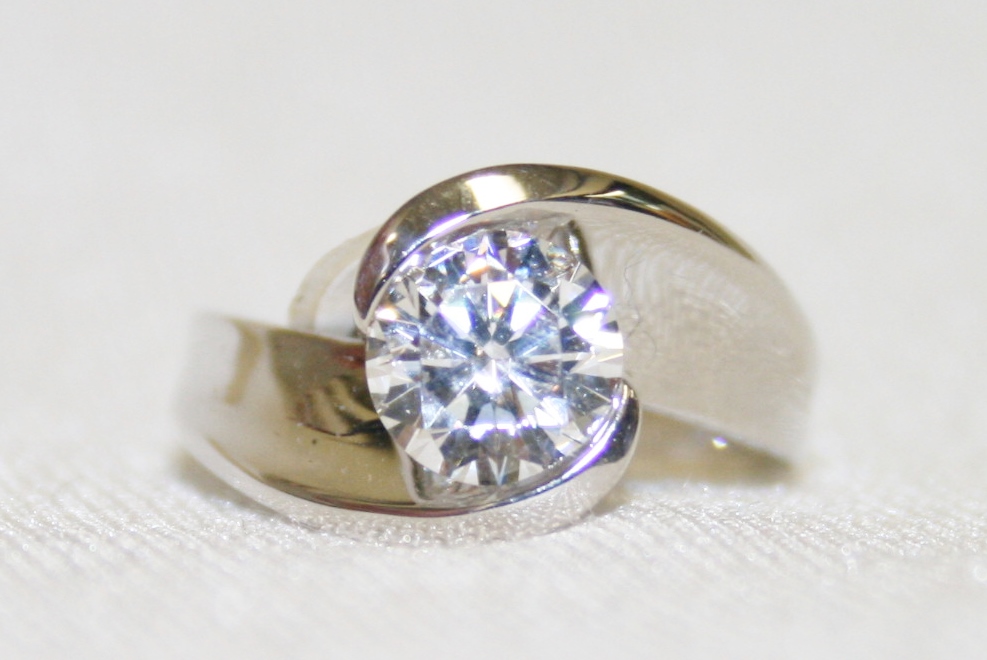 John Atencio Apropus Semi-Mount Engagement Ring