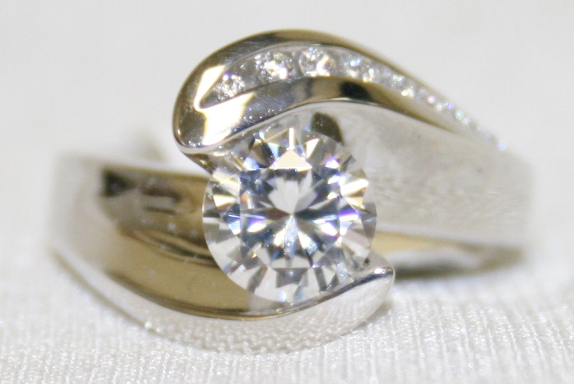 John Atencio Apropus Plus Semi-Mount Engagement Ring